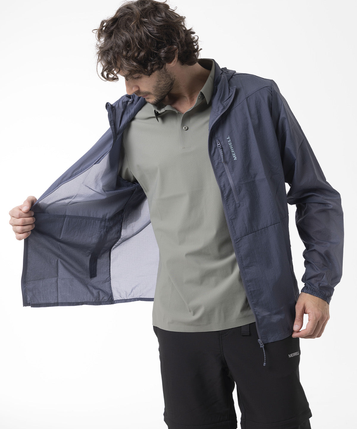 Cortaviento Hombre Airflux Azul Merrell
