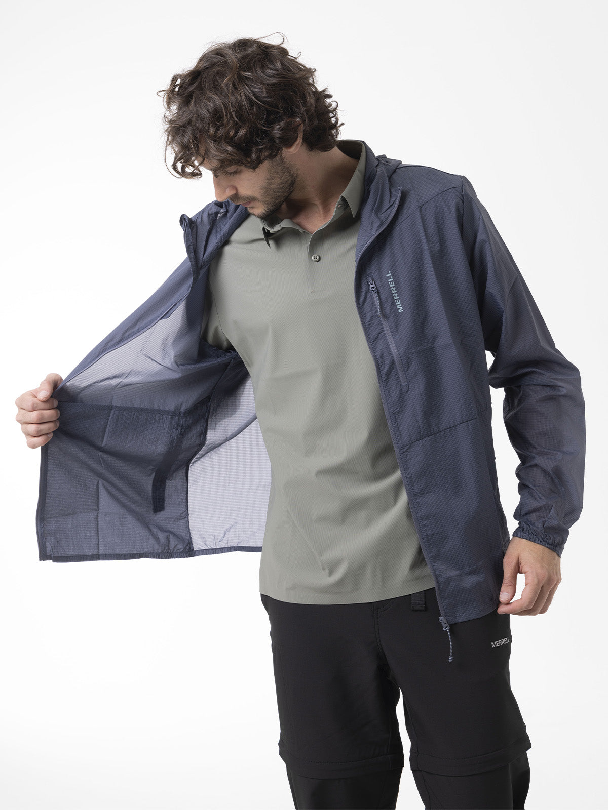 Cortaviento Hombre Airflux Azul Merrell