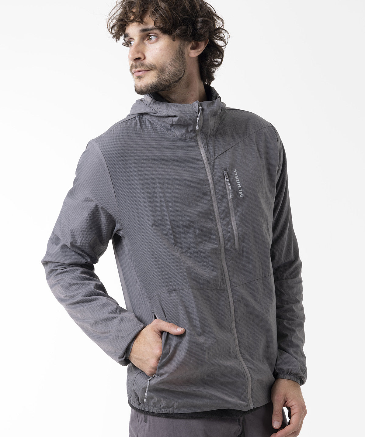 Cortaviento Hombre Airflux Gris Merrell