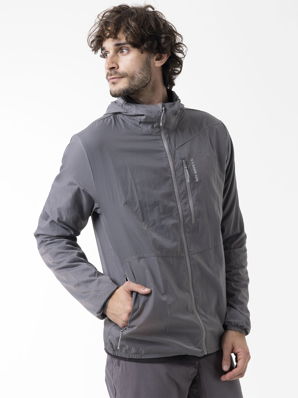 Cortaviento Hombre Airflux Gris Merrell