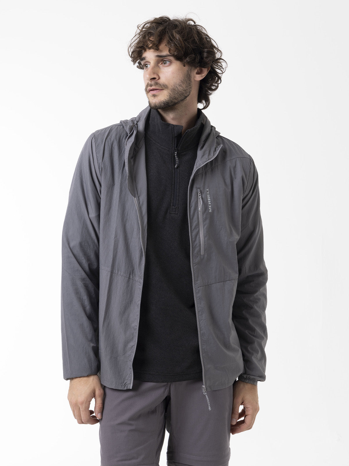 Cortaviento Hombre Airflux Gris Merrell