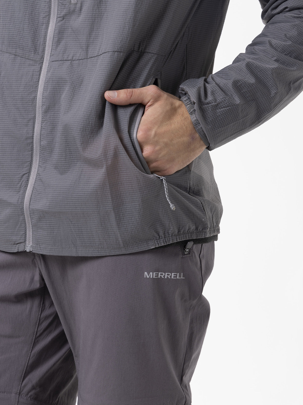 Cortaviento Hombre Airflux Gris Merrell