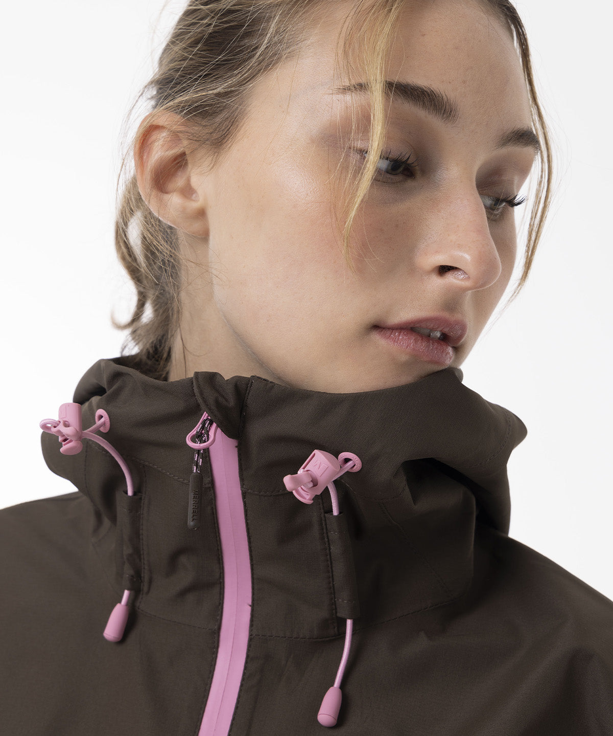 Impermeable Mujer Vera Shield Pro Waterproof Café Merrell