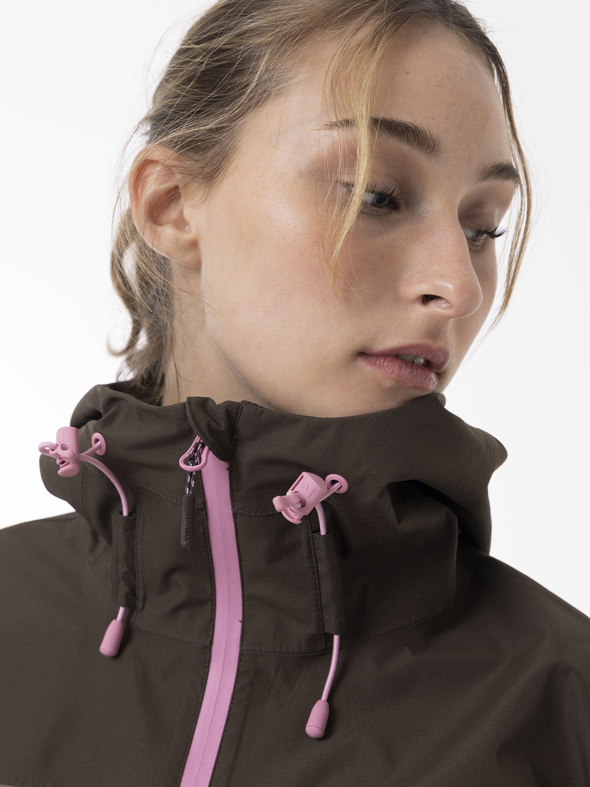 Impermeable Mujer Vera Shield Pro Waterproof Café Merrell
