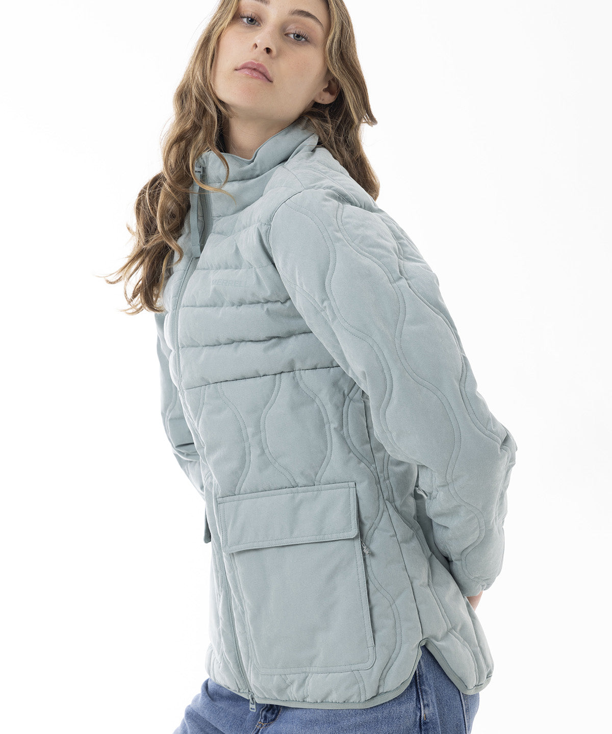 Chaqueta Mujer Softcore Quilted Celeste Merrell