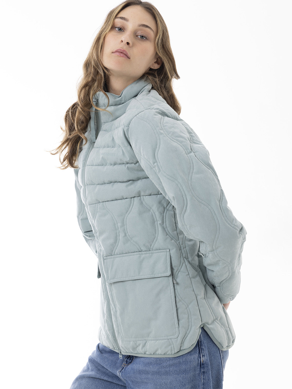 Chaqueta Mujer Softcore Quilted Celeste Merrell