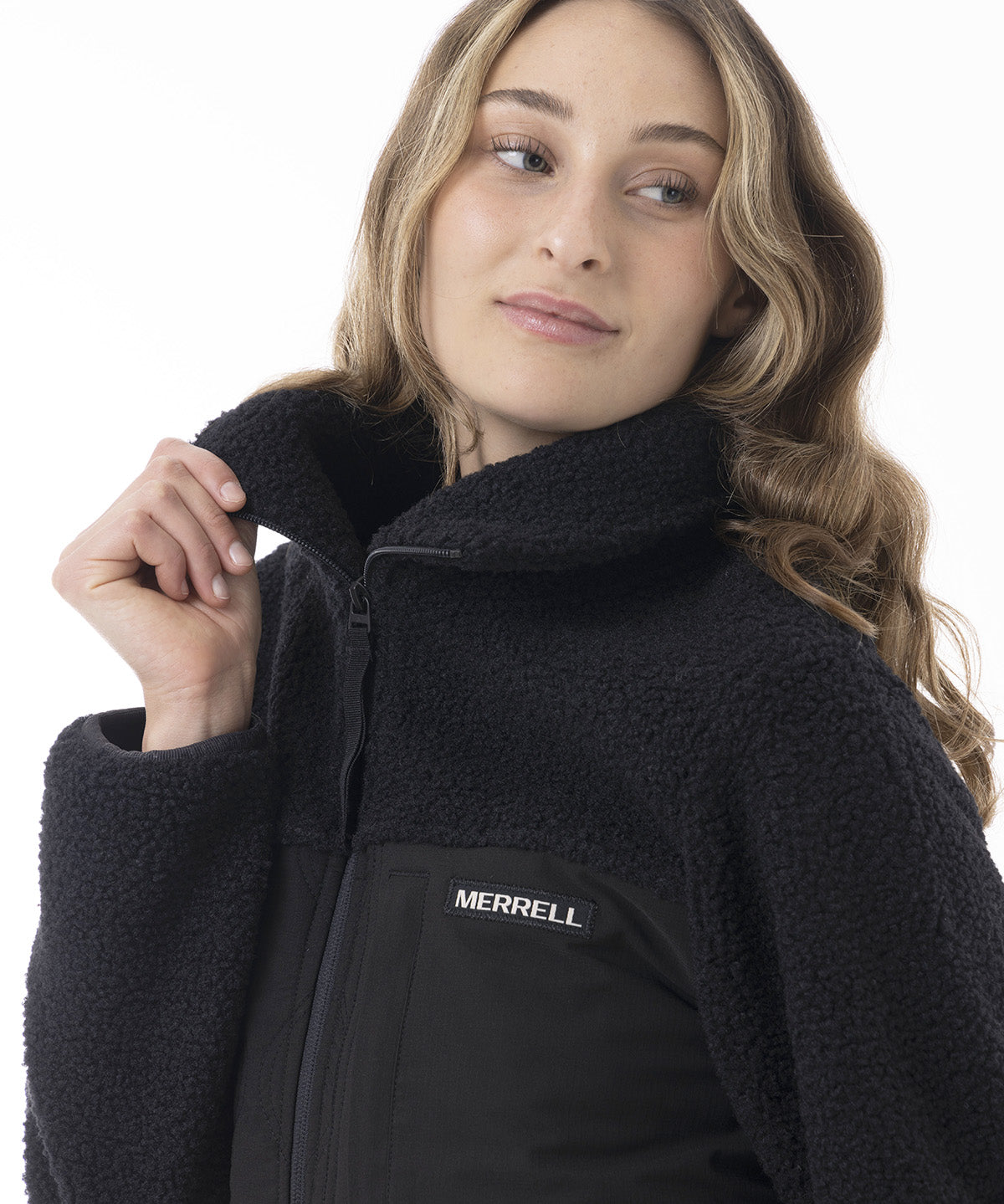 Polar Mujer Ridgeline Sherpa Negro Merrell