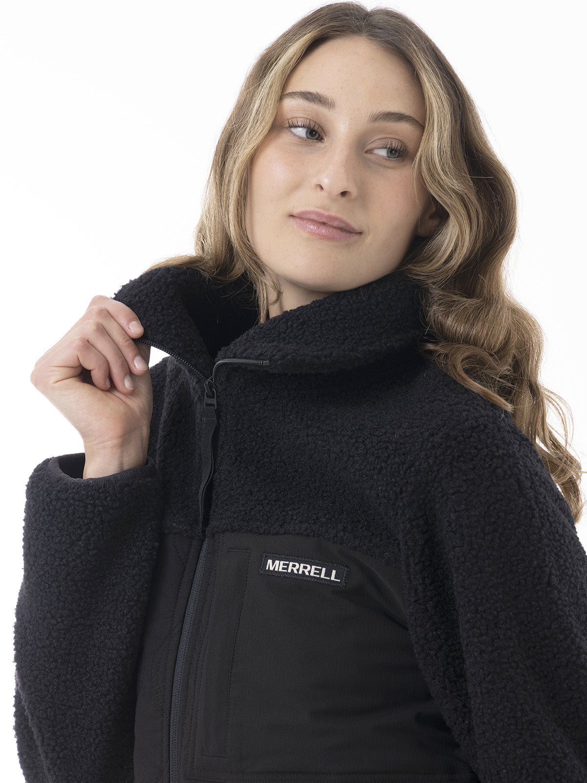 Polar Mujer Ridgeline Sherpa Negro Merrell