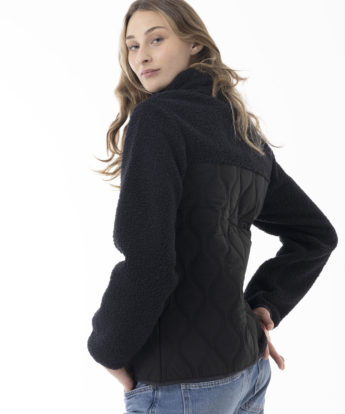 Polar Mujer Ridgeline Sherpa Negro Merrell