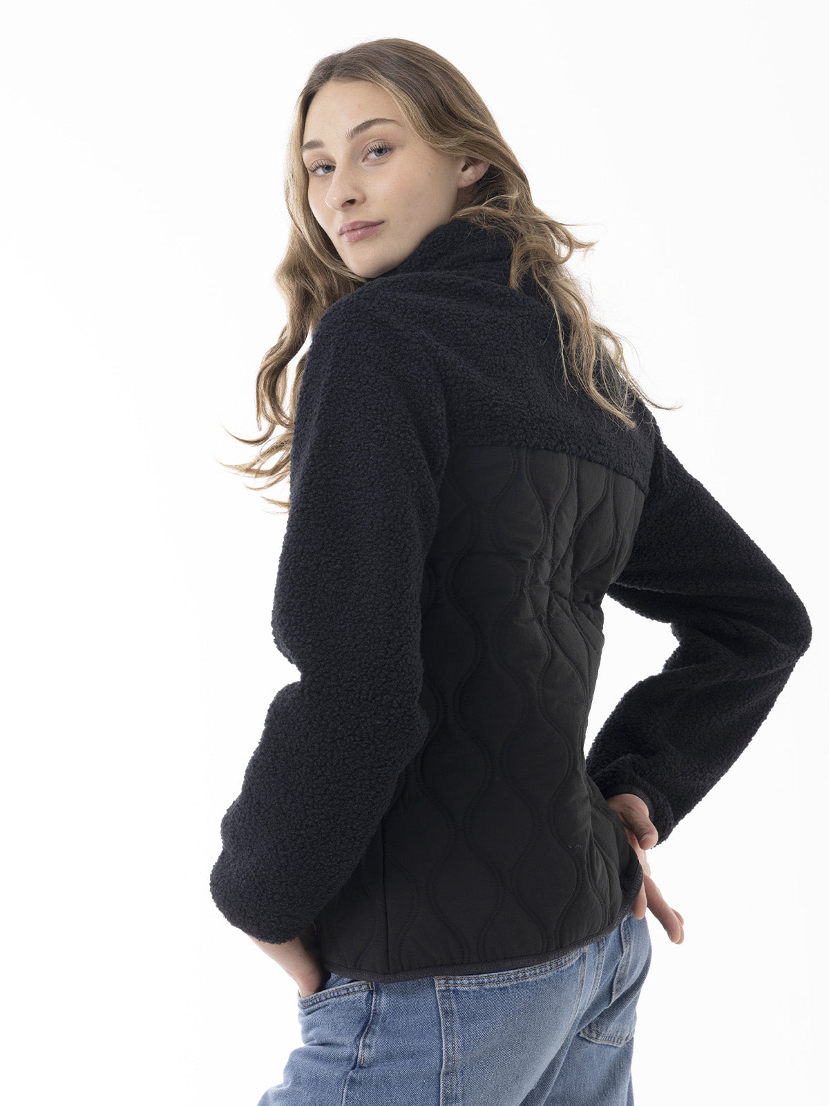 Polar Mujer Ridgeline Sherpa Negro Merrell