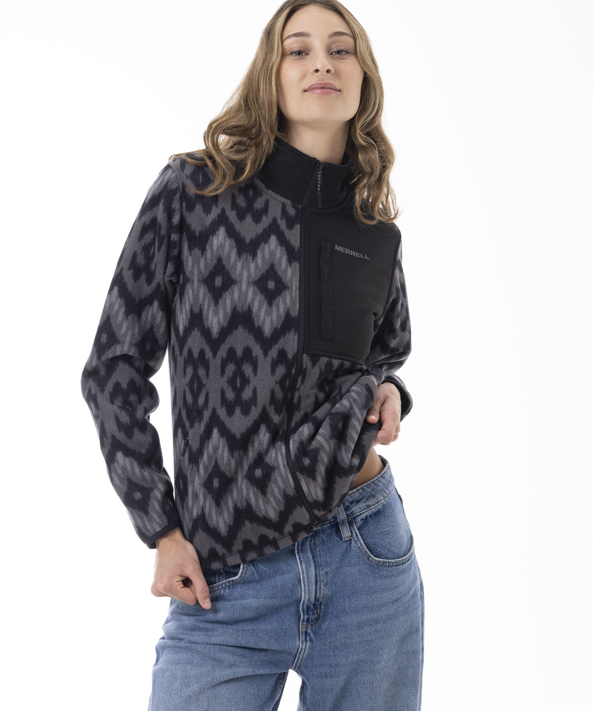 Polar Mujer Thermal Core Full Zipper Negro Merrell