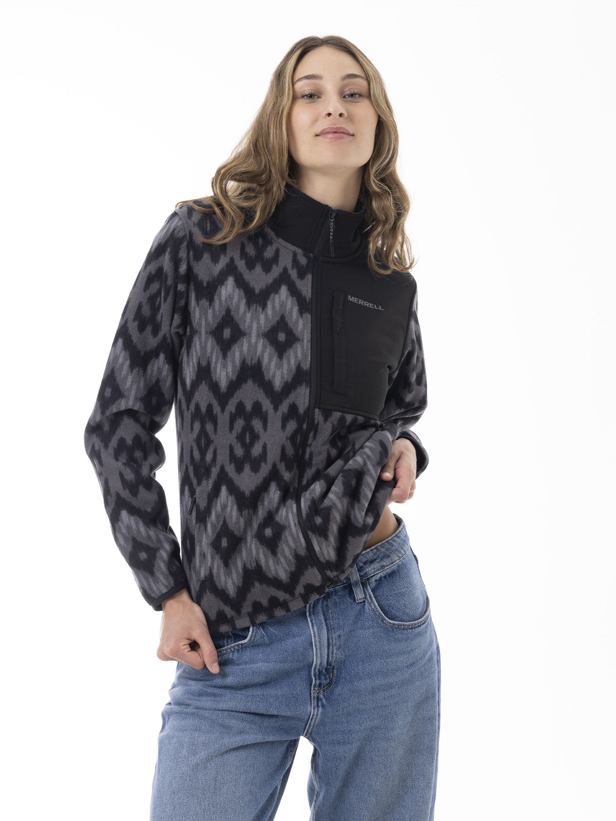 Polar Mujer Thermal Core Full Zipper Negro Merrell