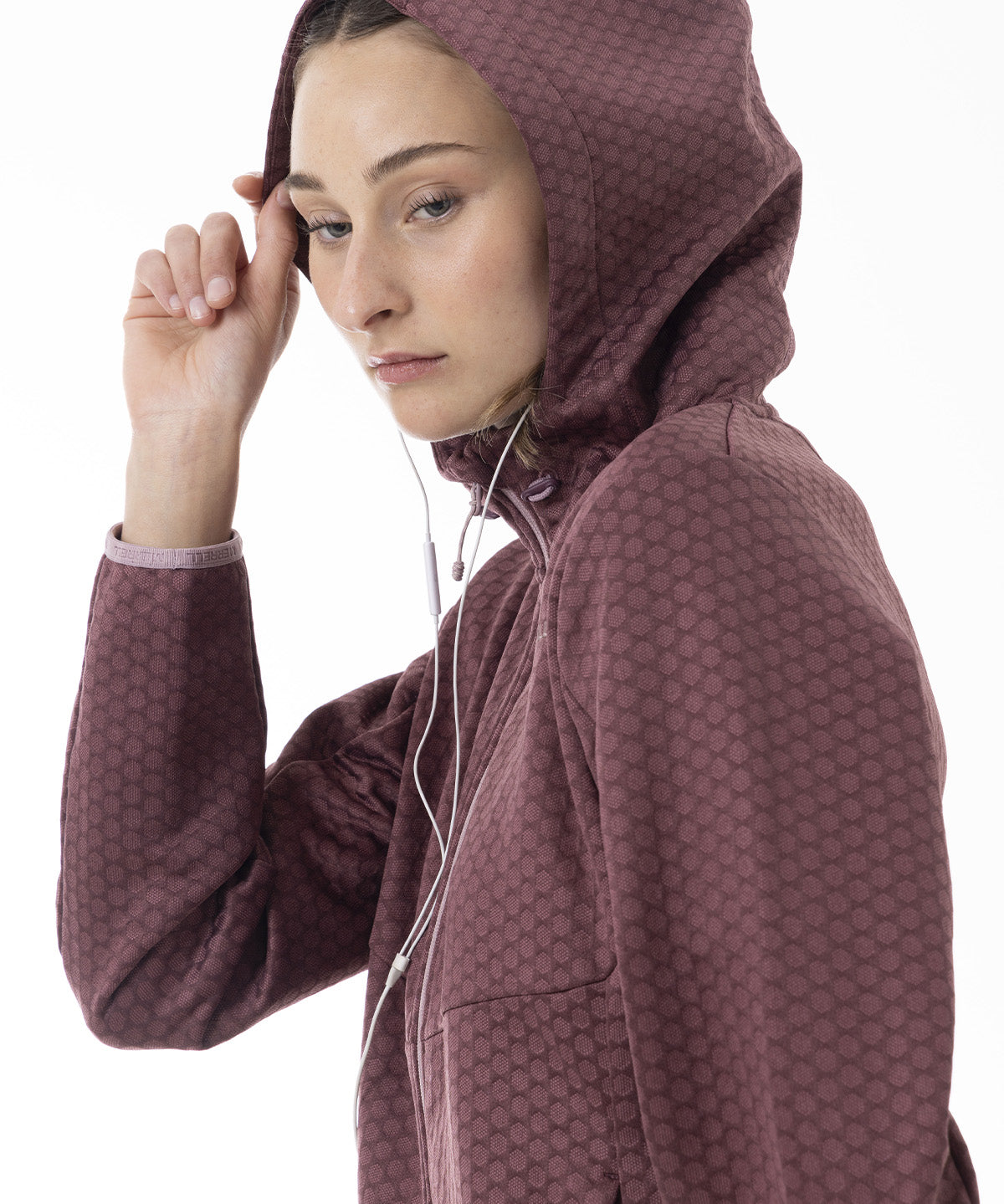 Polerón Mujer Hex Grid Fleece Rosado Merrell