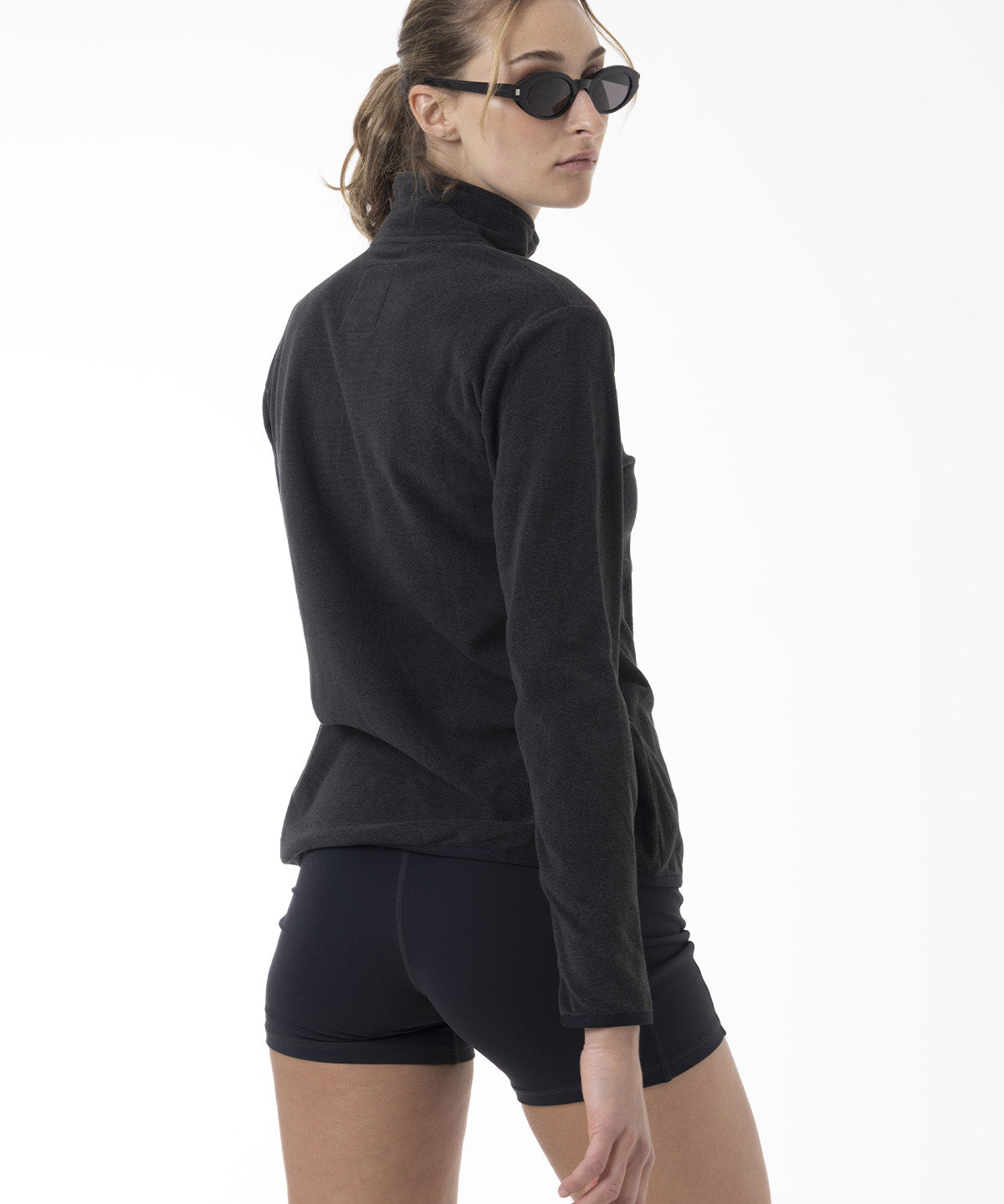 Polar Mujer Micro Core Quarter Zipper Negro Merrell
