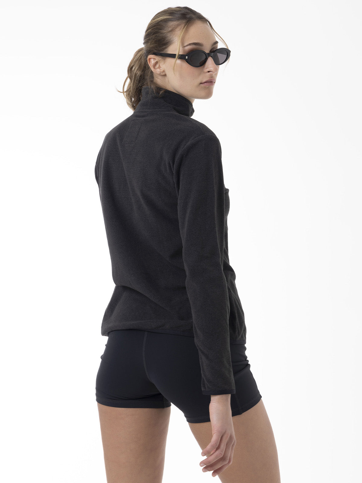 Polar Mujer Micro Core Quarter Zipper Negro Merrell