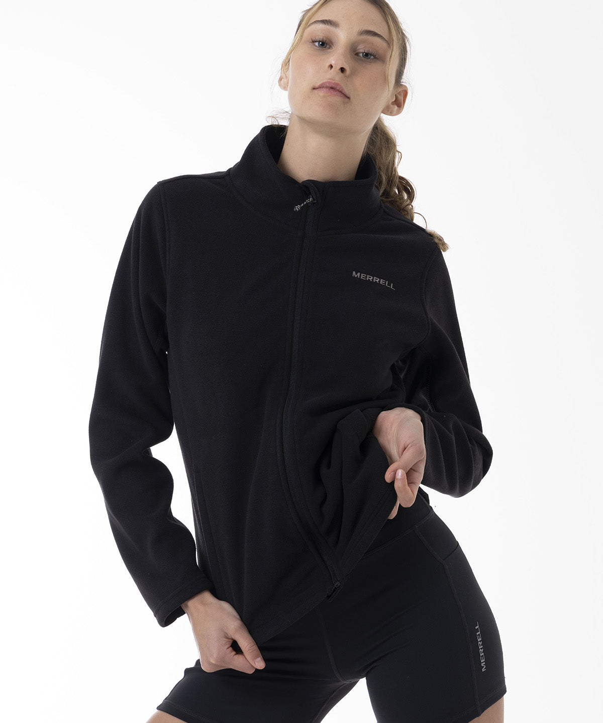 Polar Mujer Core Full Zipper Negro Merrell