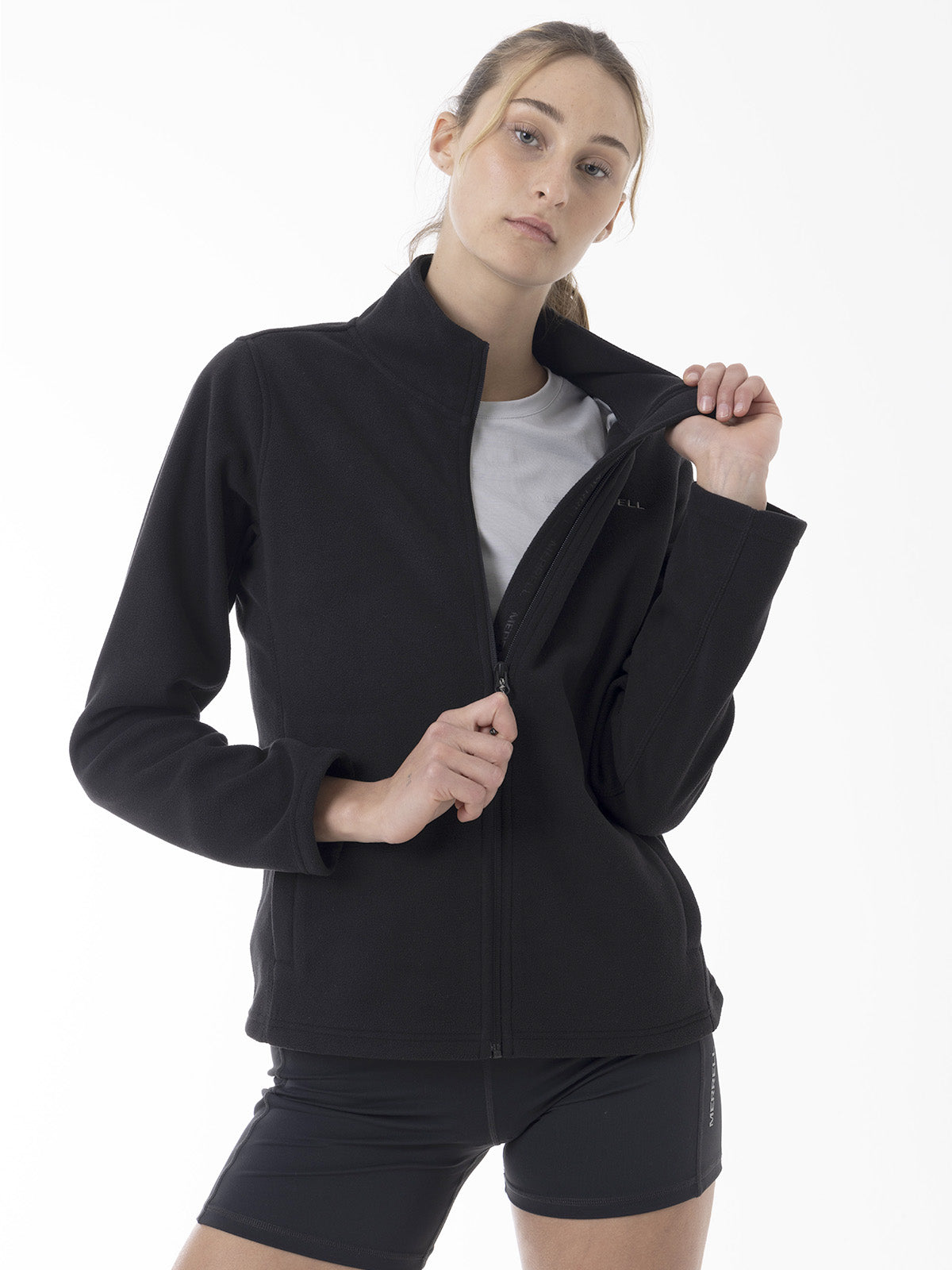 Polar Mujer Core Full Zipper Negro Merrell