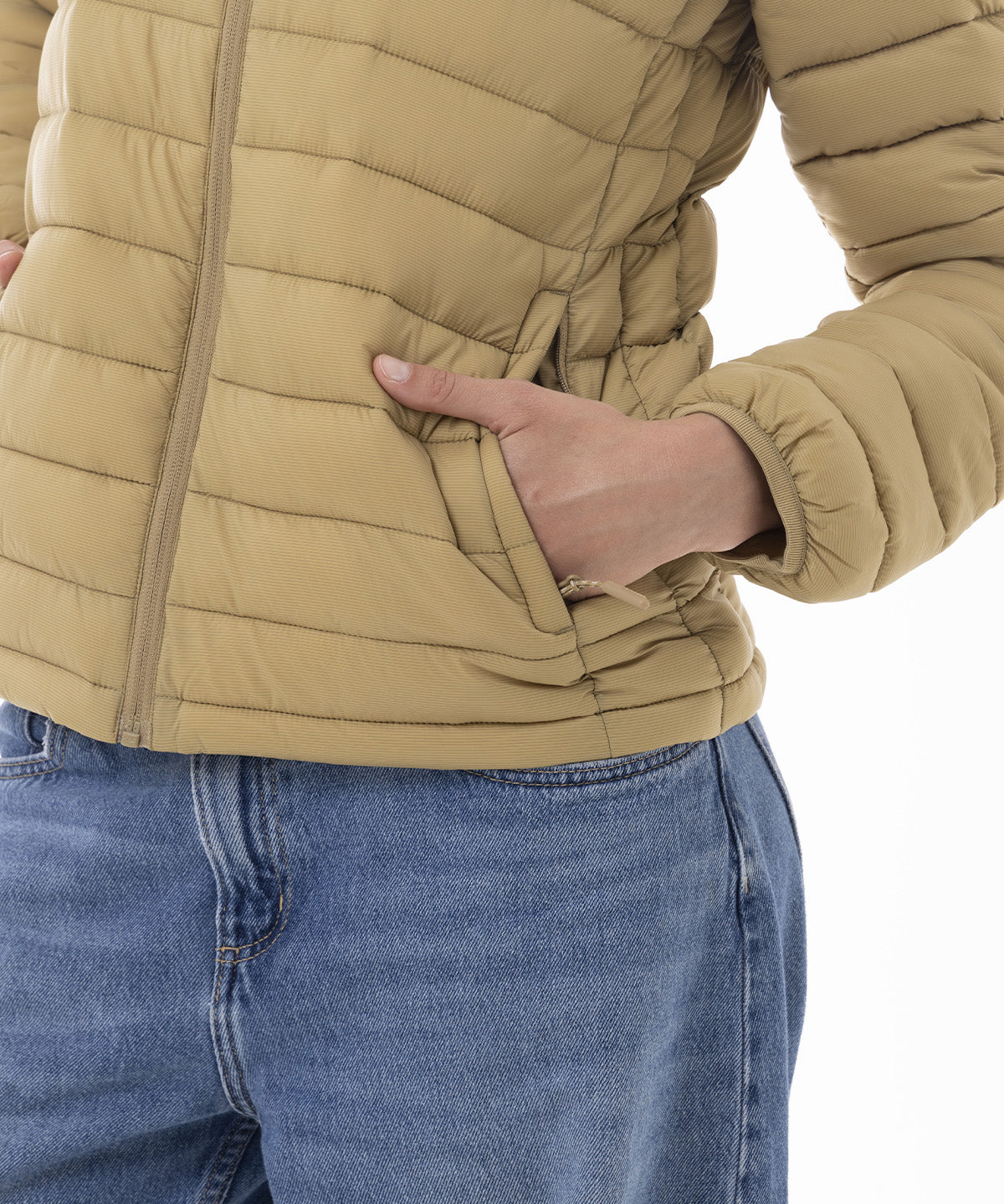 Parka Mujer Core Quilted Mostaza Merrell