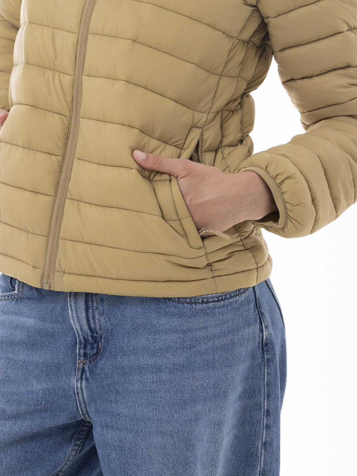 Parka Mujer Core Quilted Mostaza Merrell