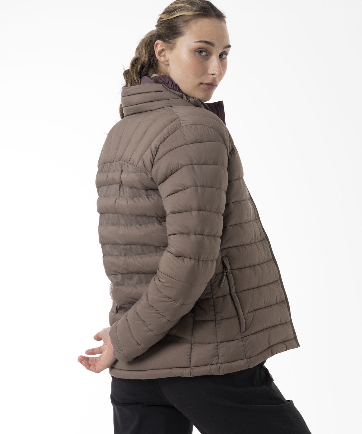 Parka Mujer Core Quilted Café Merrell