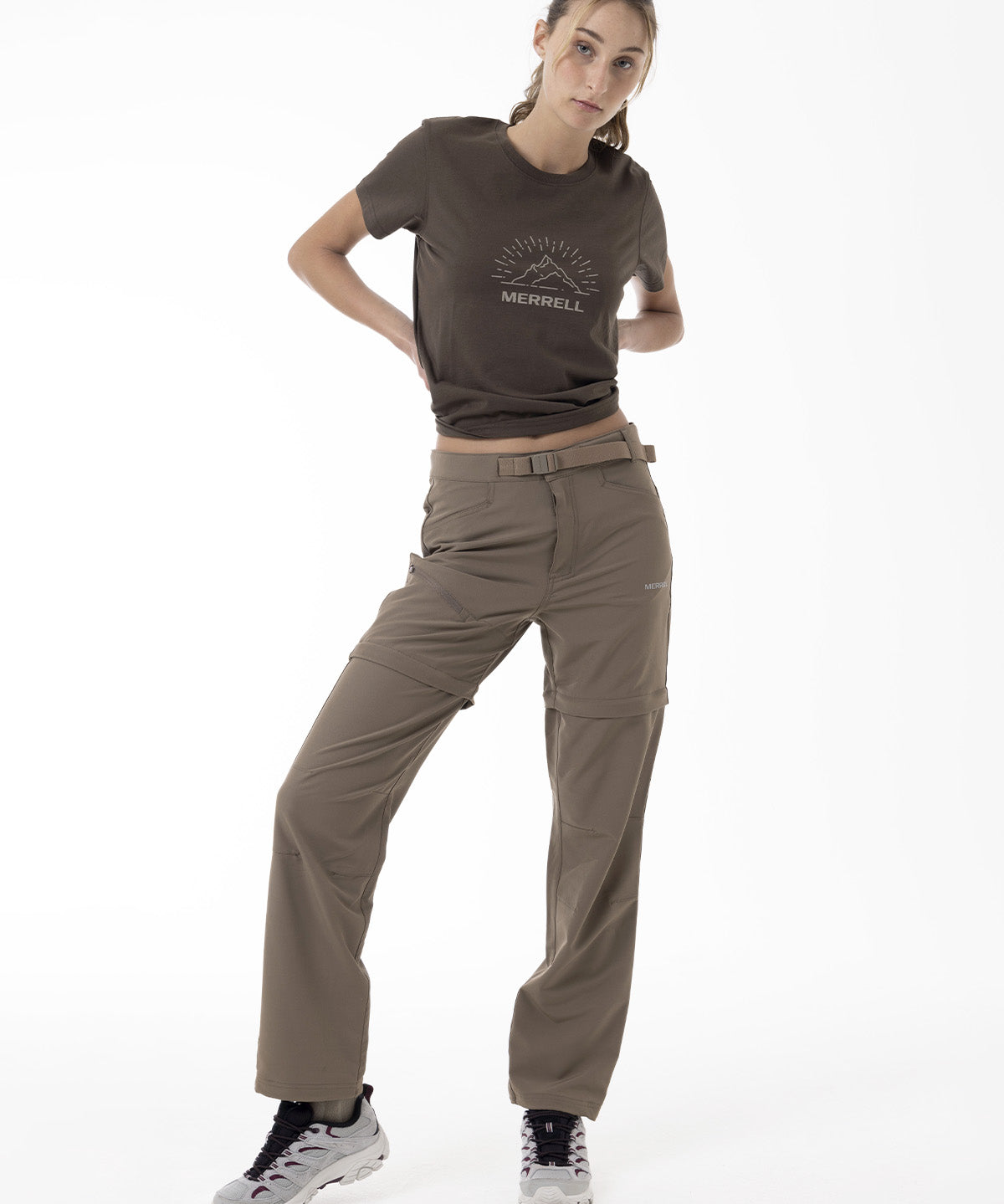 Pantalón Mujer 4 Way Spandex Café Merrell