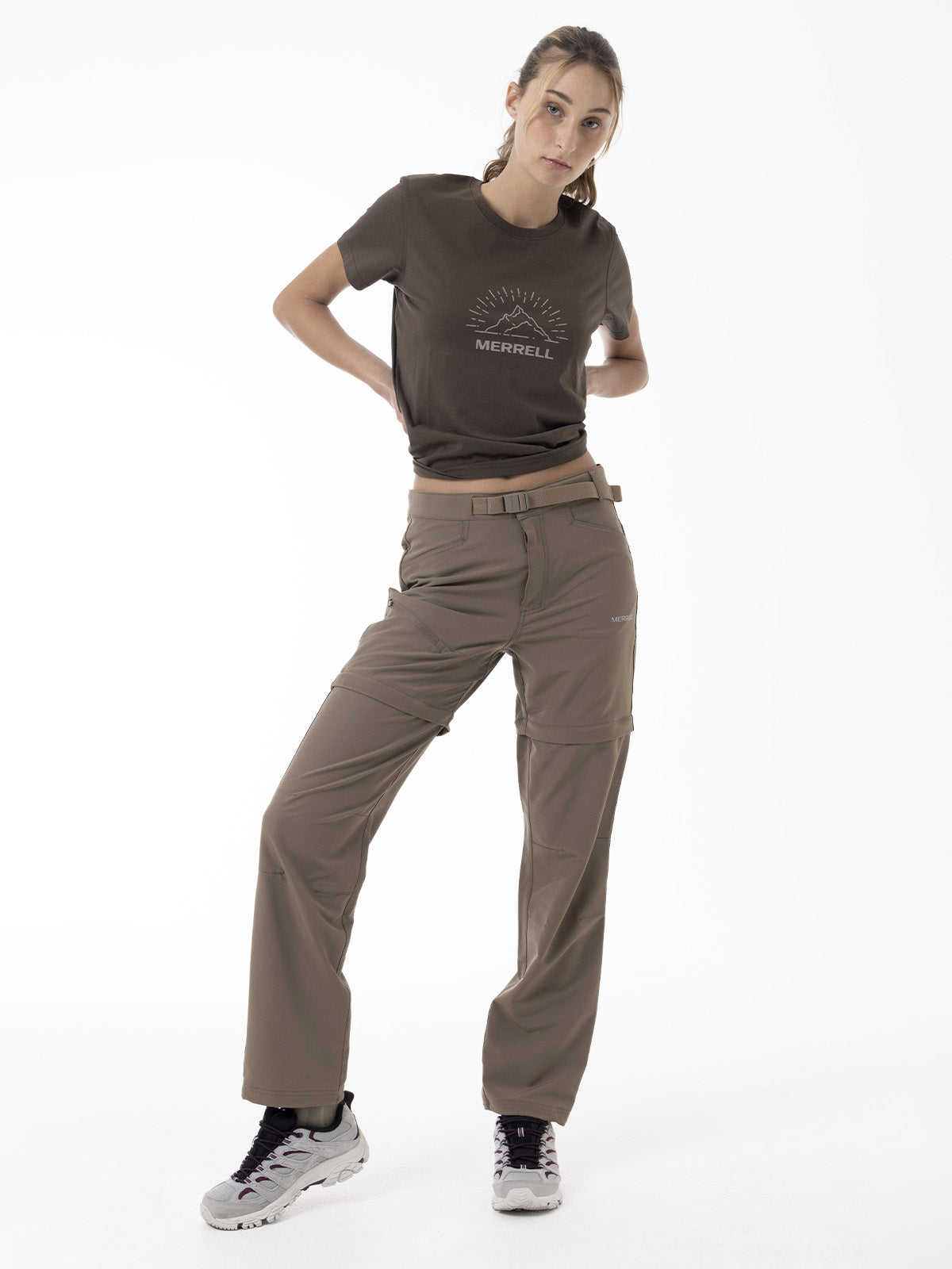 Pantalón Mujer 4 Way Spandex Café Merrell