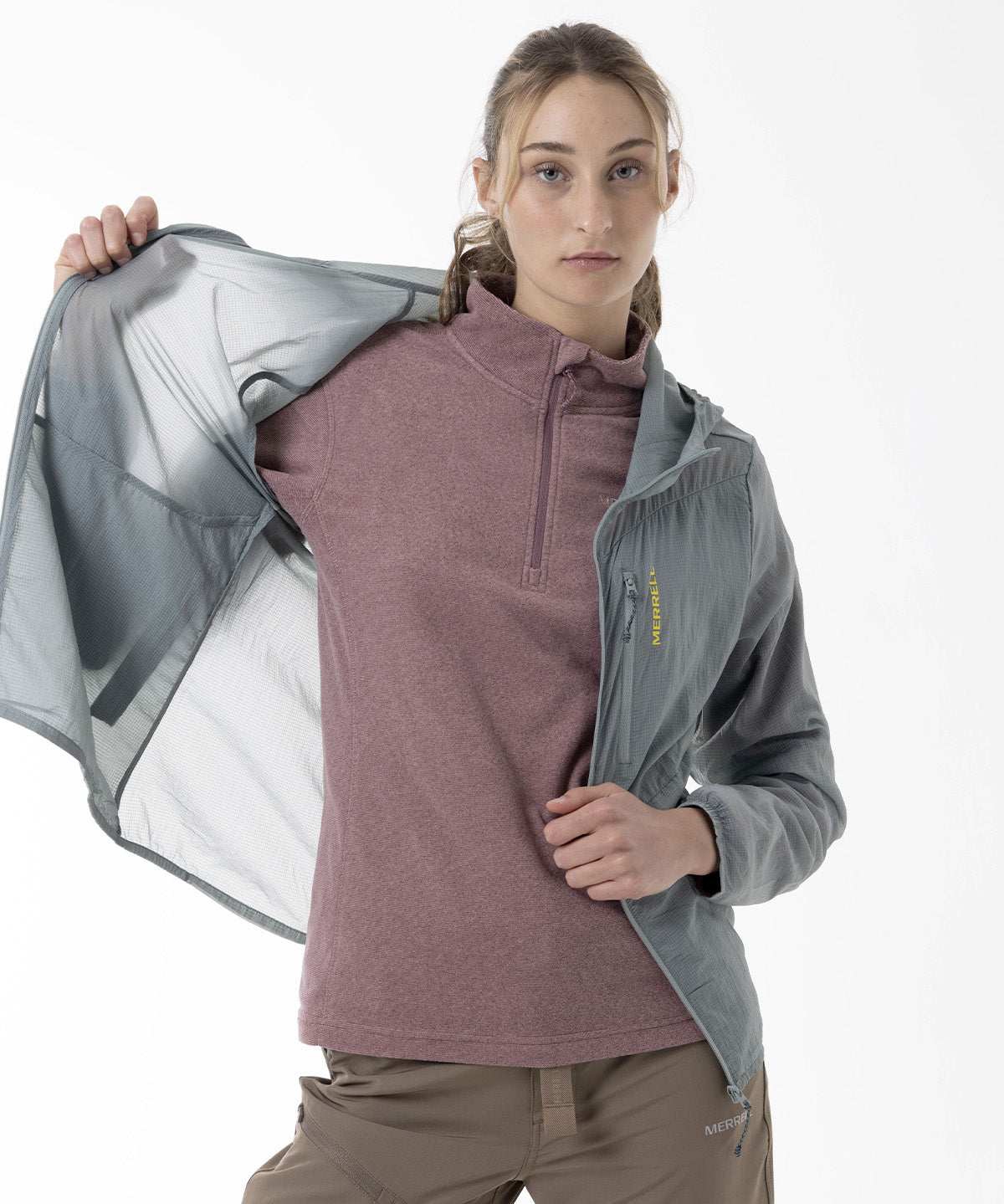 Cortaviento Mujer Airflux Celeste Merrell