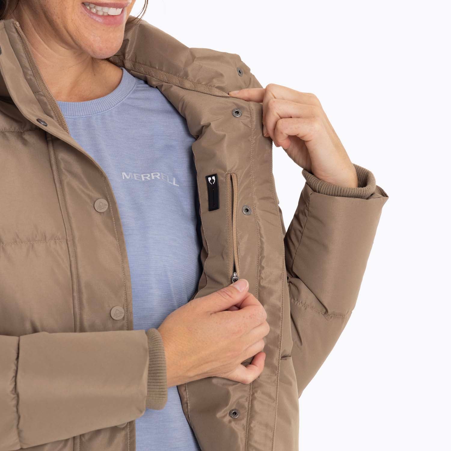 Parka Mujer Puffa Merrell