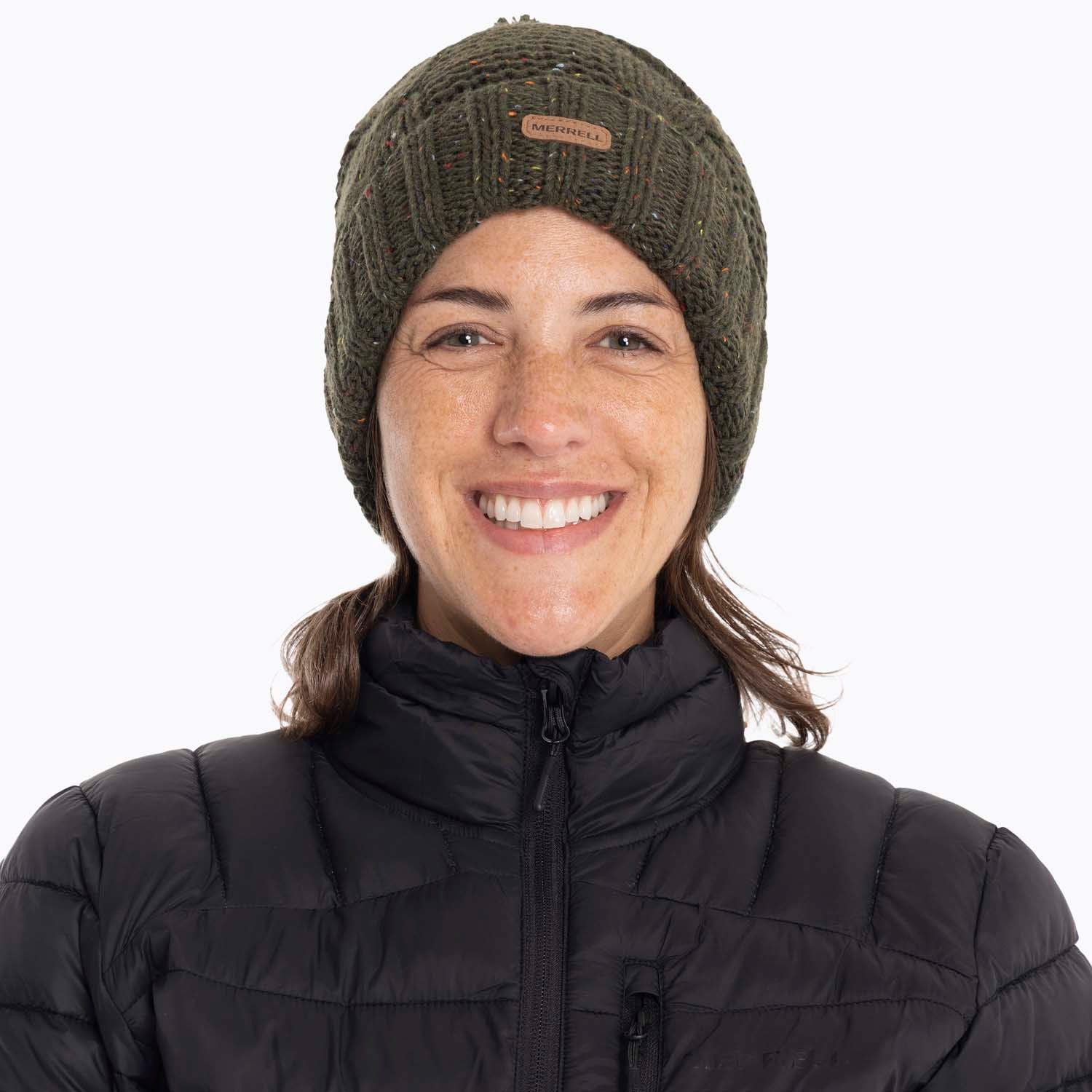 Gorro Unisex Ospika 2-Layer Pompo Verde Merrell