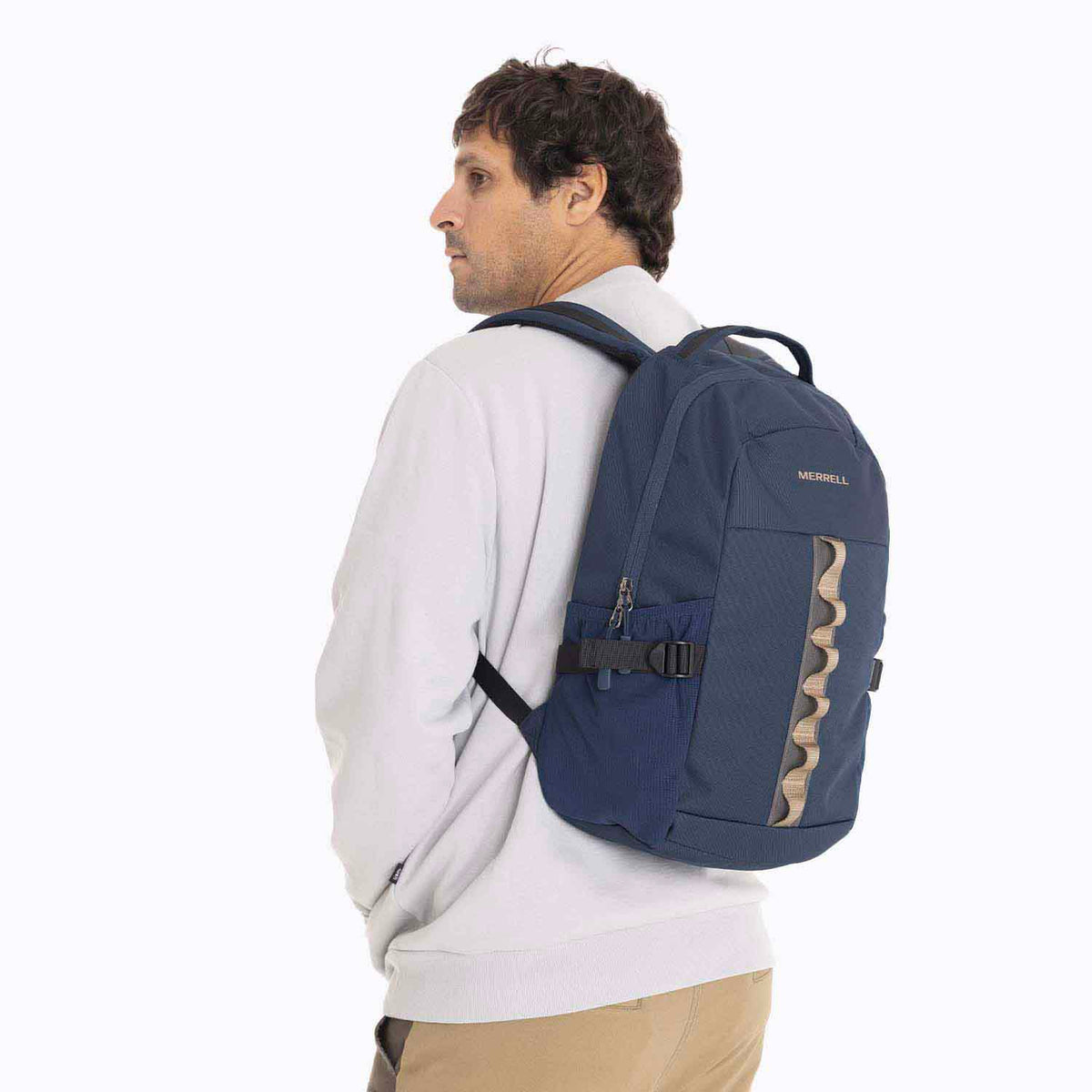 Mochila Unisex Trout Basic 25 Lt Azul Merrell