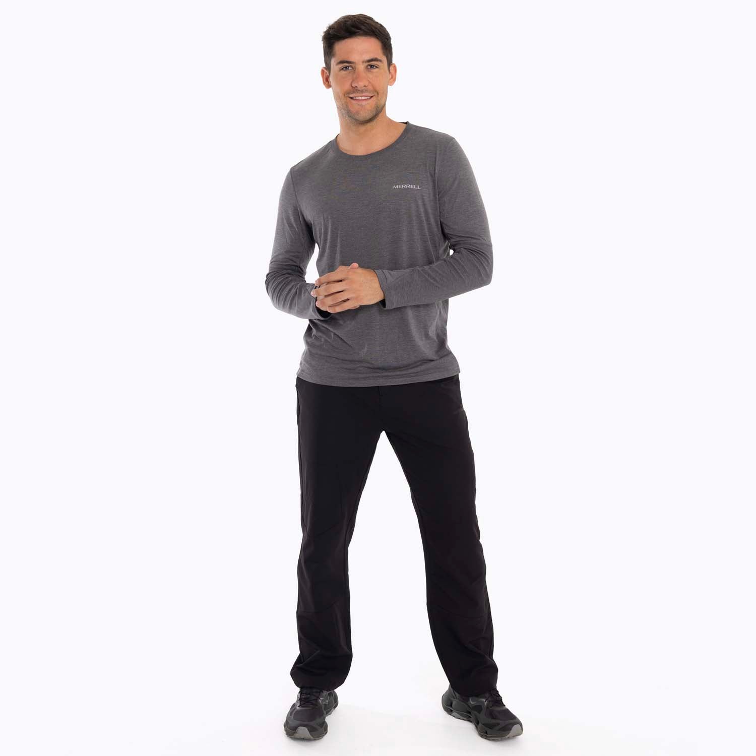 Polera Hombre Misuri Top Primera Capa Merrell