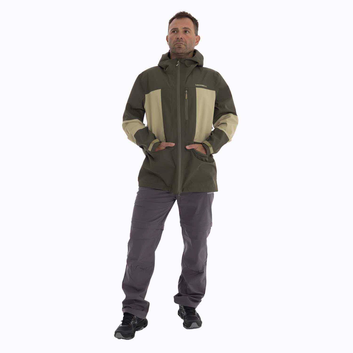 Impermeable Hombre Bravo Hard Shell Merrell