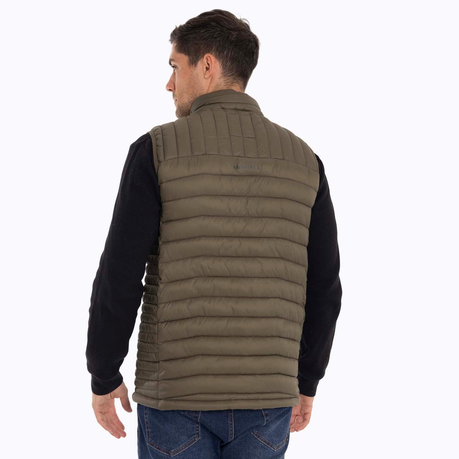 Parka Sin Mangas Hombre Full Zipper Merrell