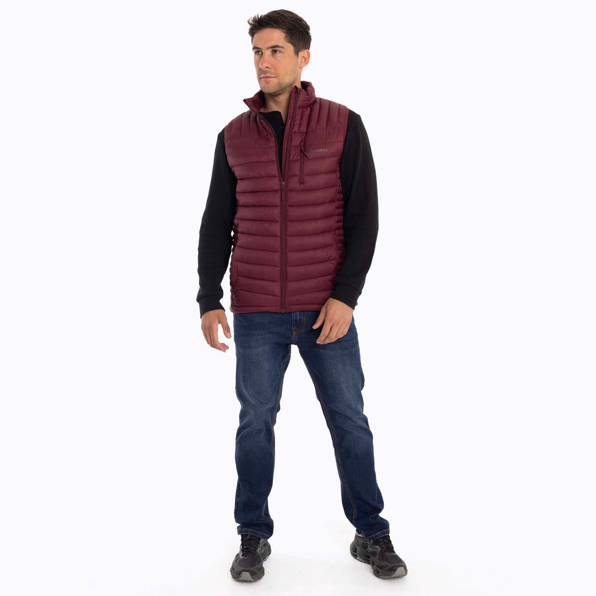 Parka Sin Mangas Hombre Full Zipper Merrell