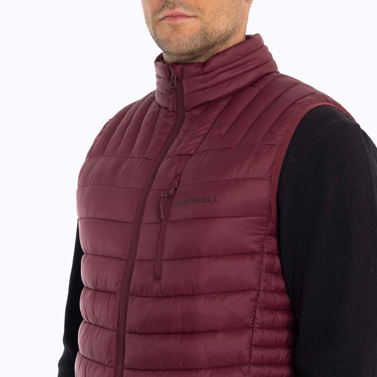 Parka Sin Mangas Hombre Full Zipper Merrell