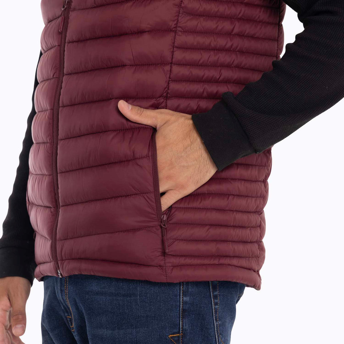 Parka Sin Mangas Hombre Full Zipper Merrell