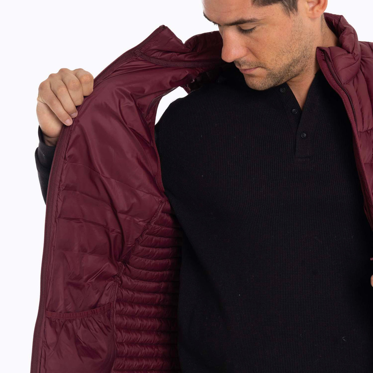 Parka Sin Mangas Hombre Full Zipper Merrell