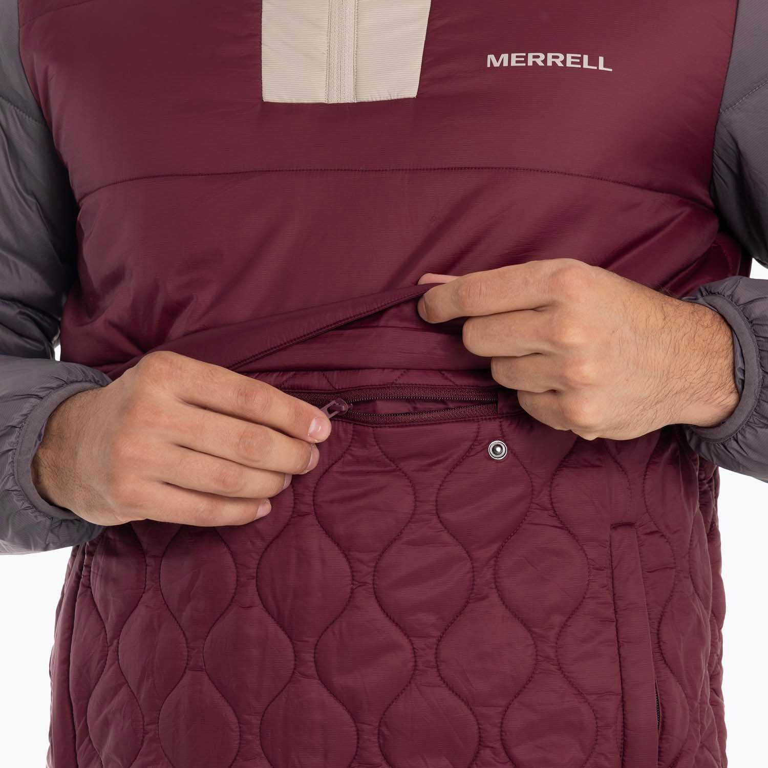 Parka Hombre Mid Zipper Merrell