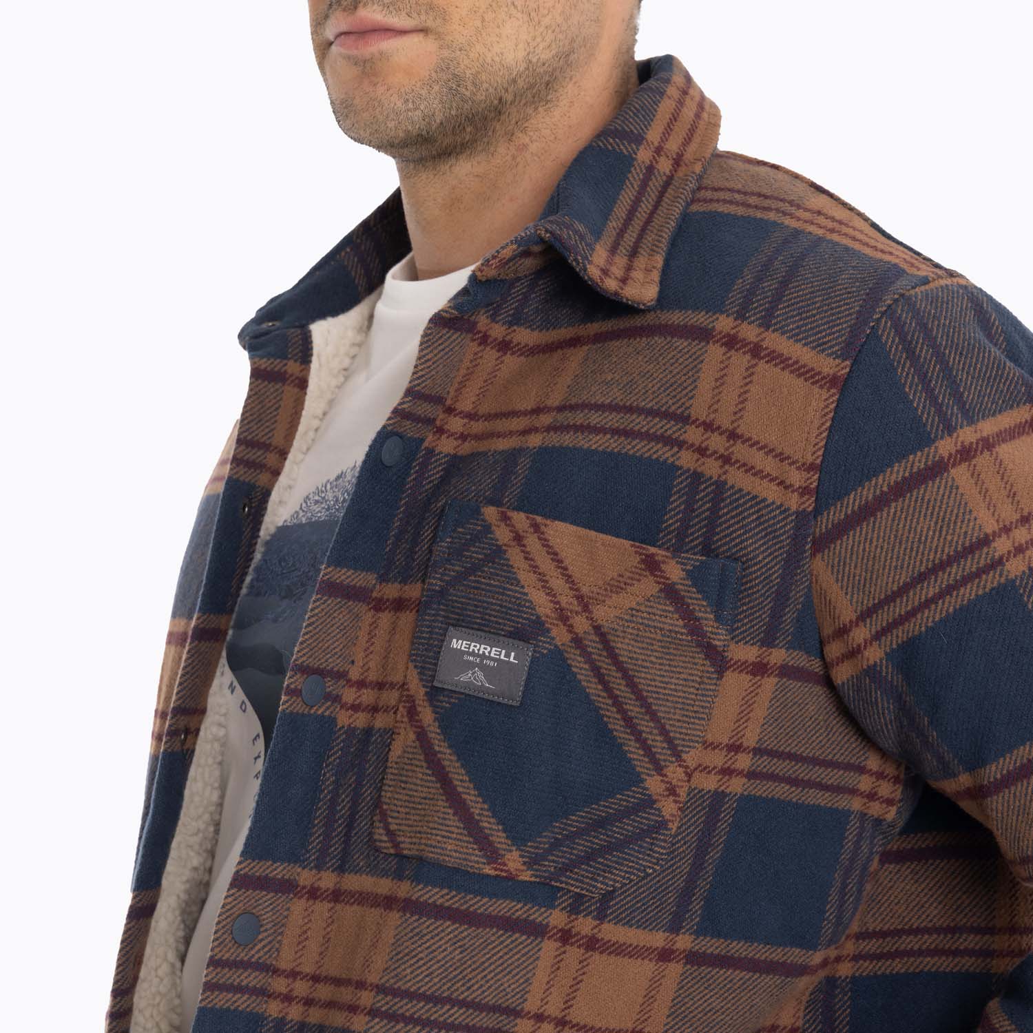 Chaqueta Hombre Mojave Overshirt Merrell