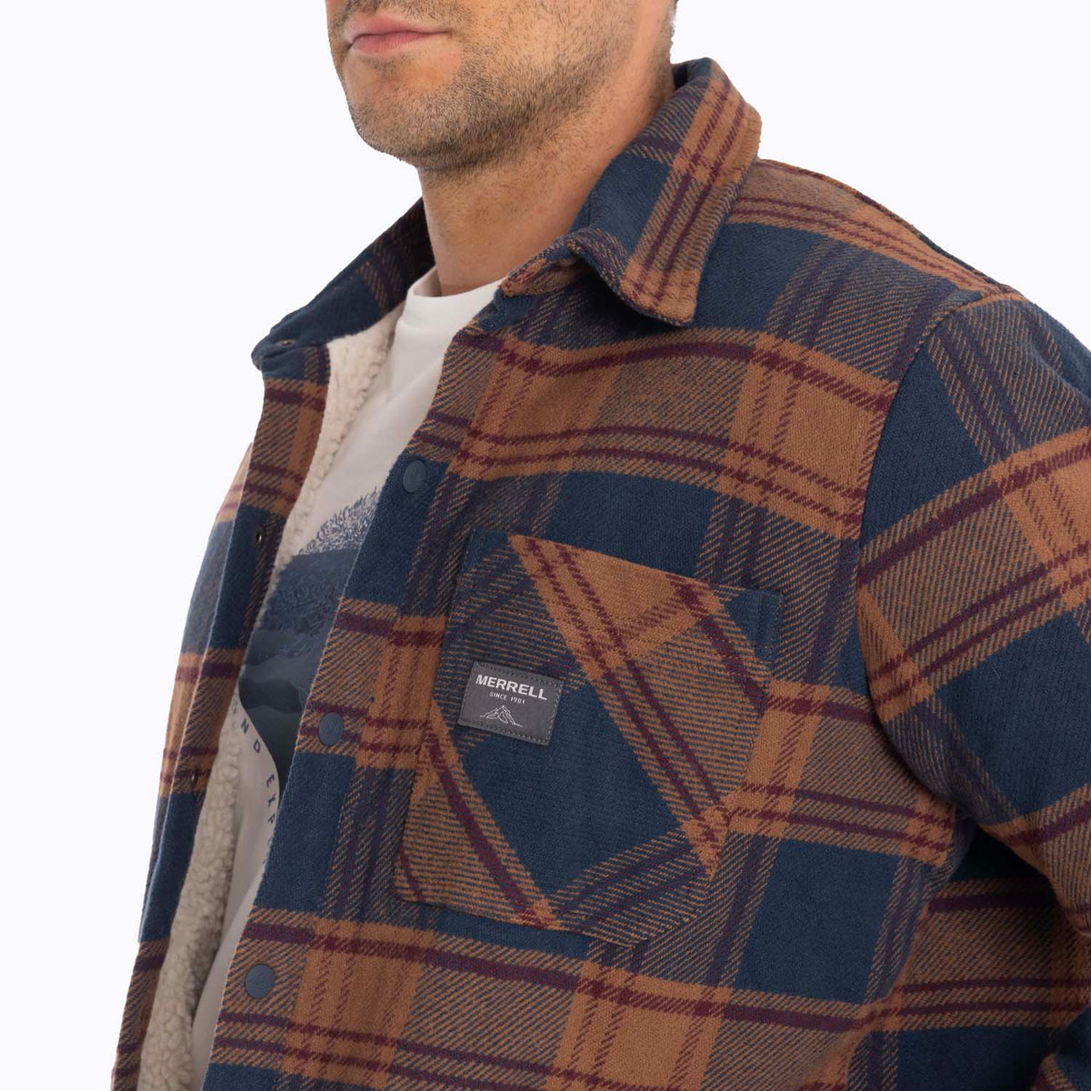 Chaqueta Hombre Mojave Overshirt Merrell