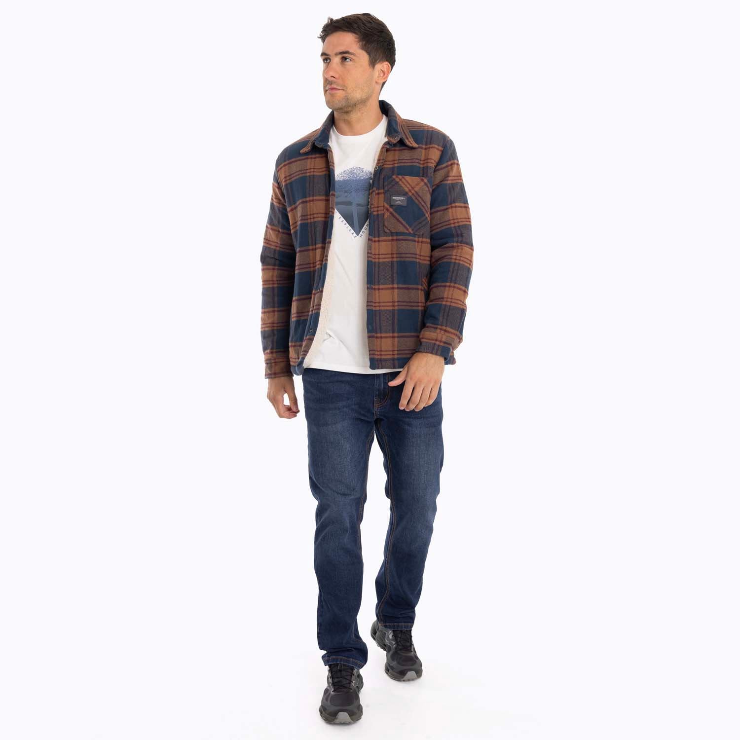Chaqueta Hombre Mojave Overshirt Merrell