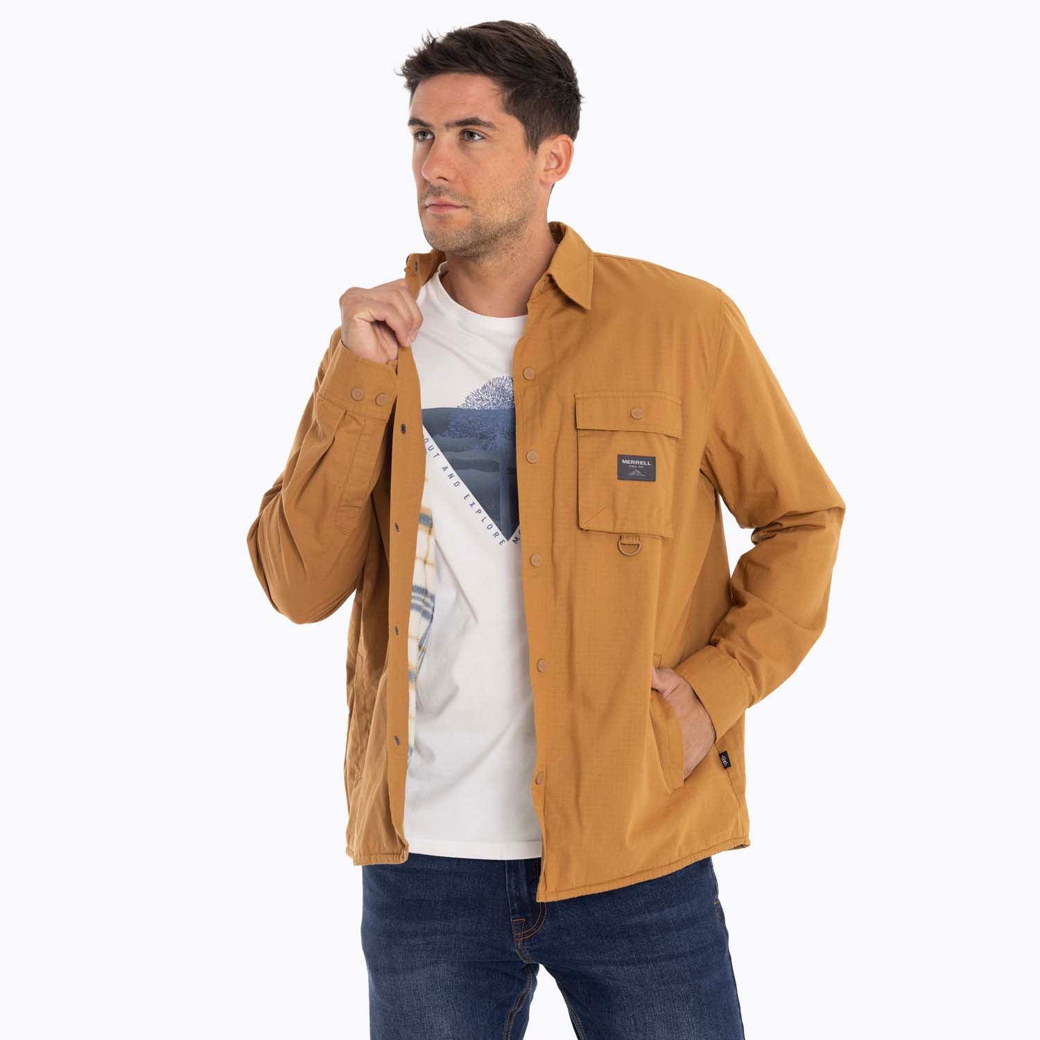 Chaqueta Hombre Carson Overshirt Merrell