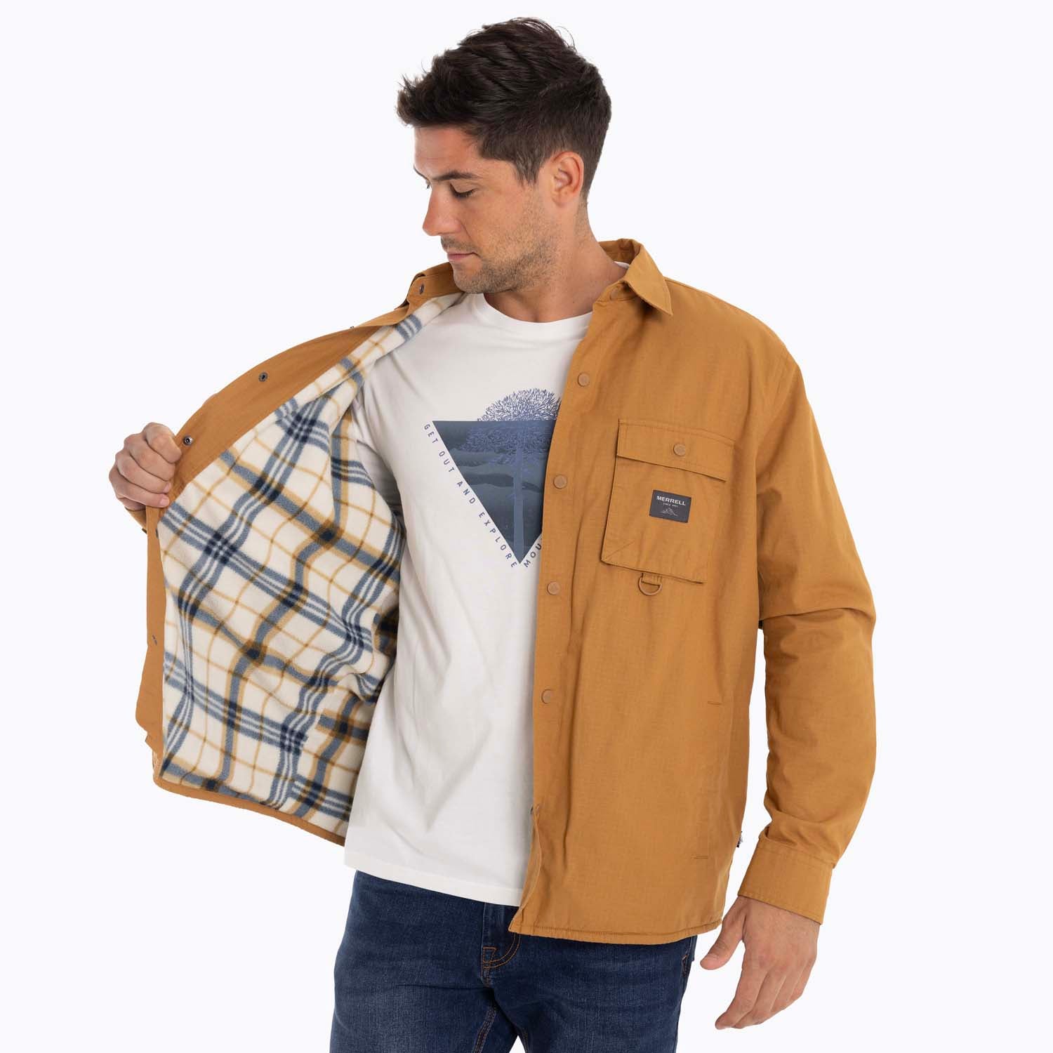 Chaqueta Hombre Carson Overshirt Merrell