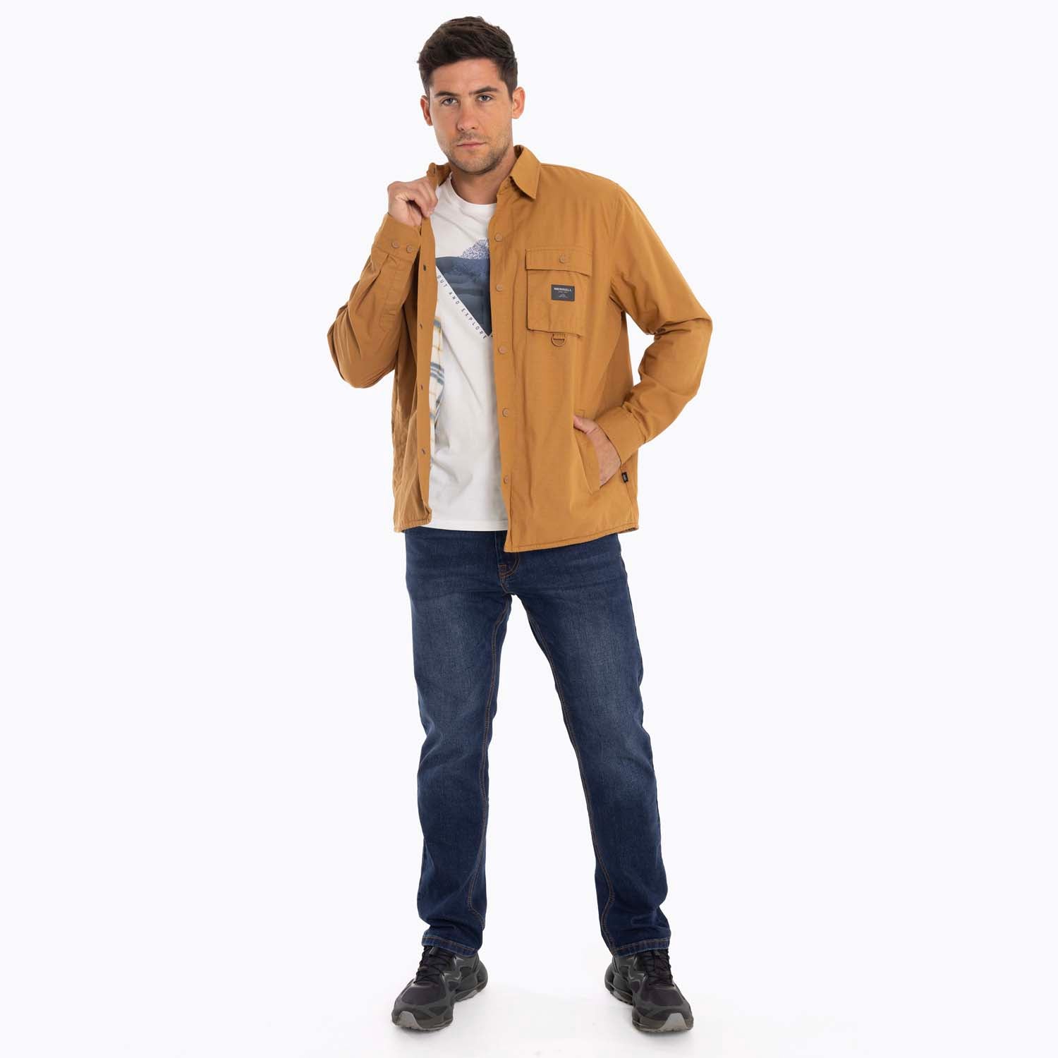 Chaqueta Hombre Carson Overshirt Merrell – Merrell Chile