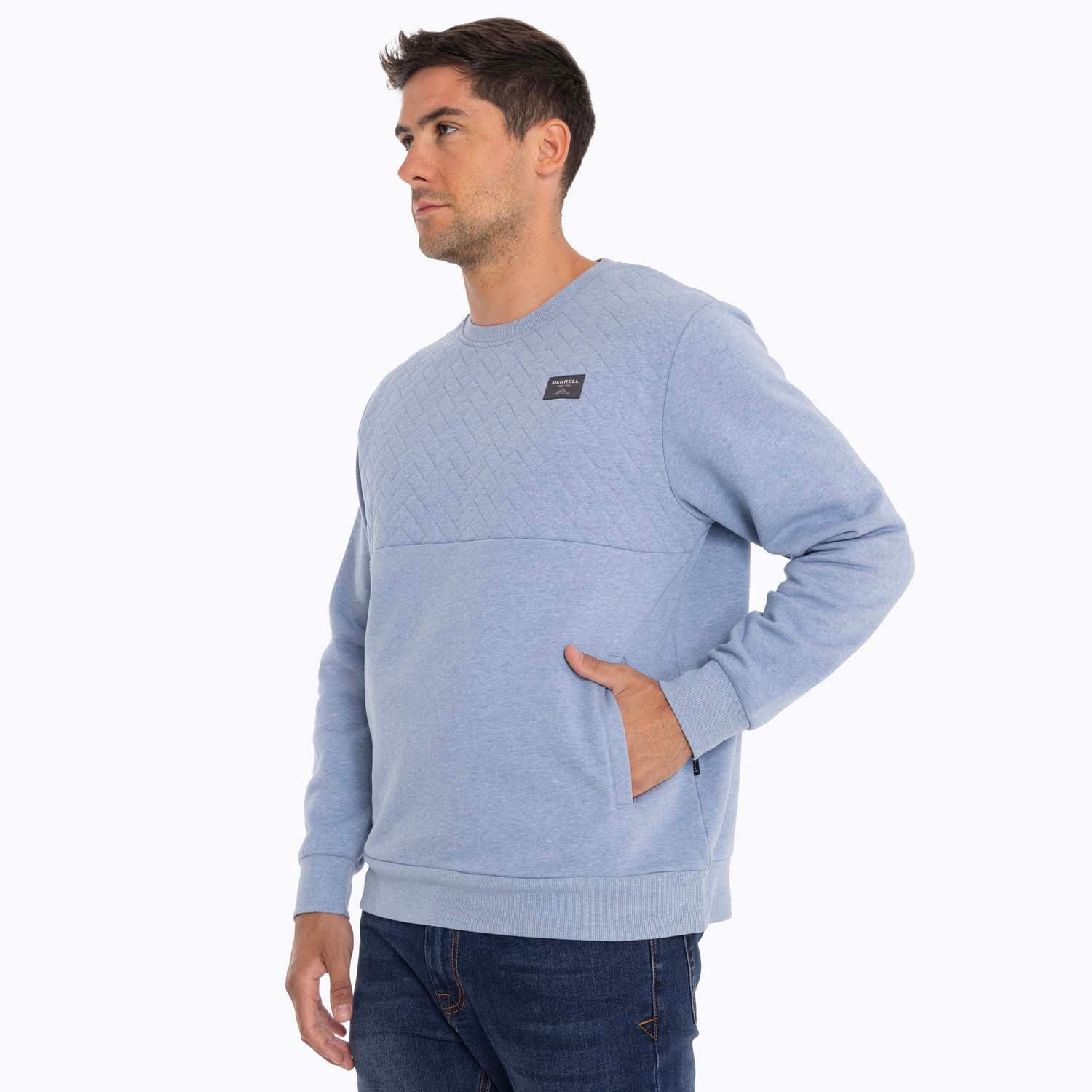 Poleron Hombre Yellowst Sweatshirt Merrell