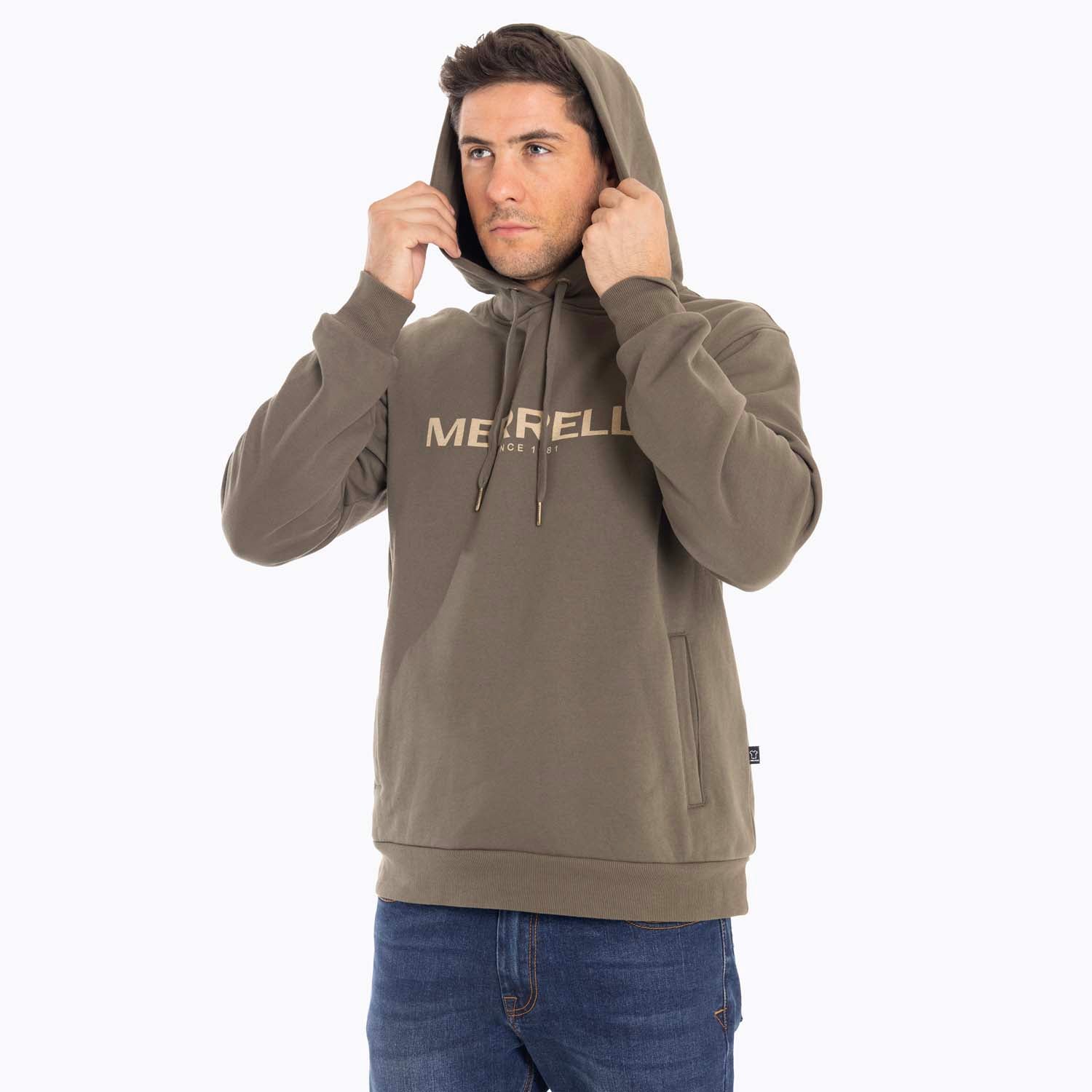 Poleron Hombre Full Zipper Merrell