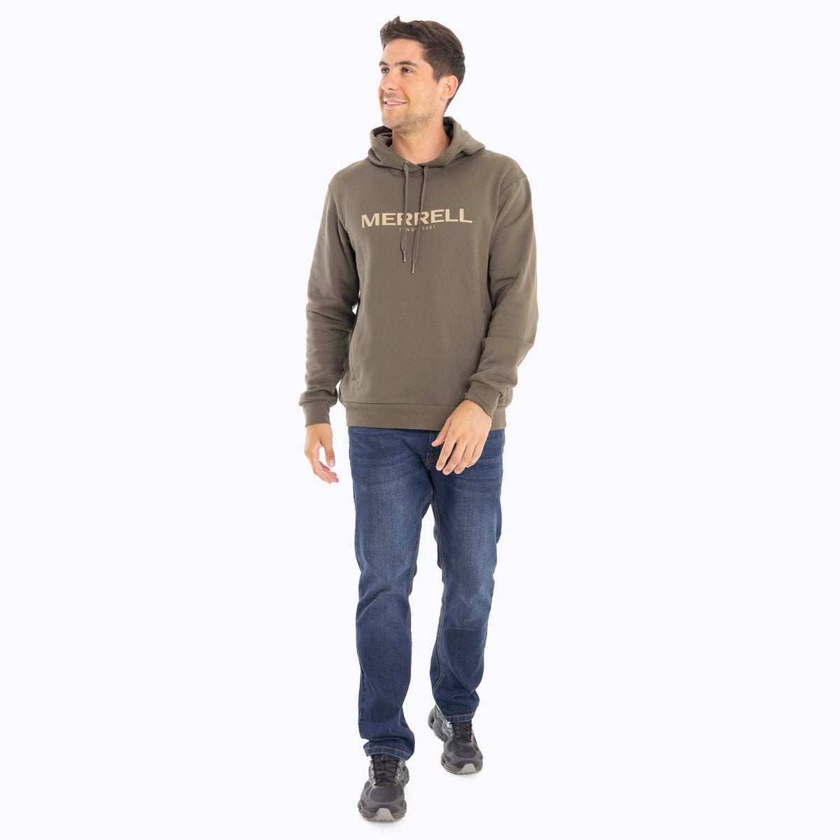 Poleron Hombre Full Zipper Merrell