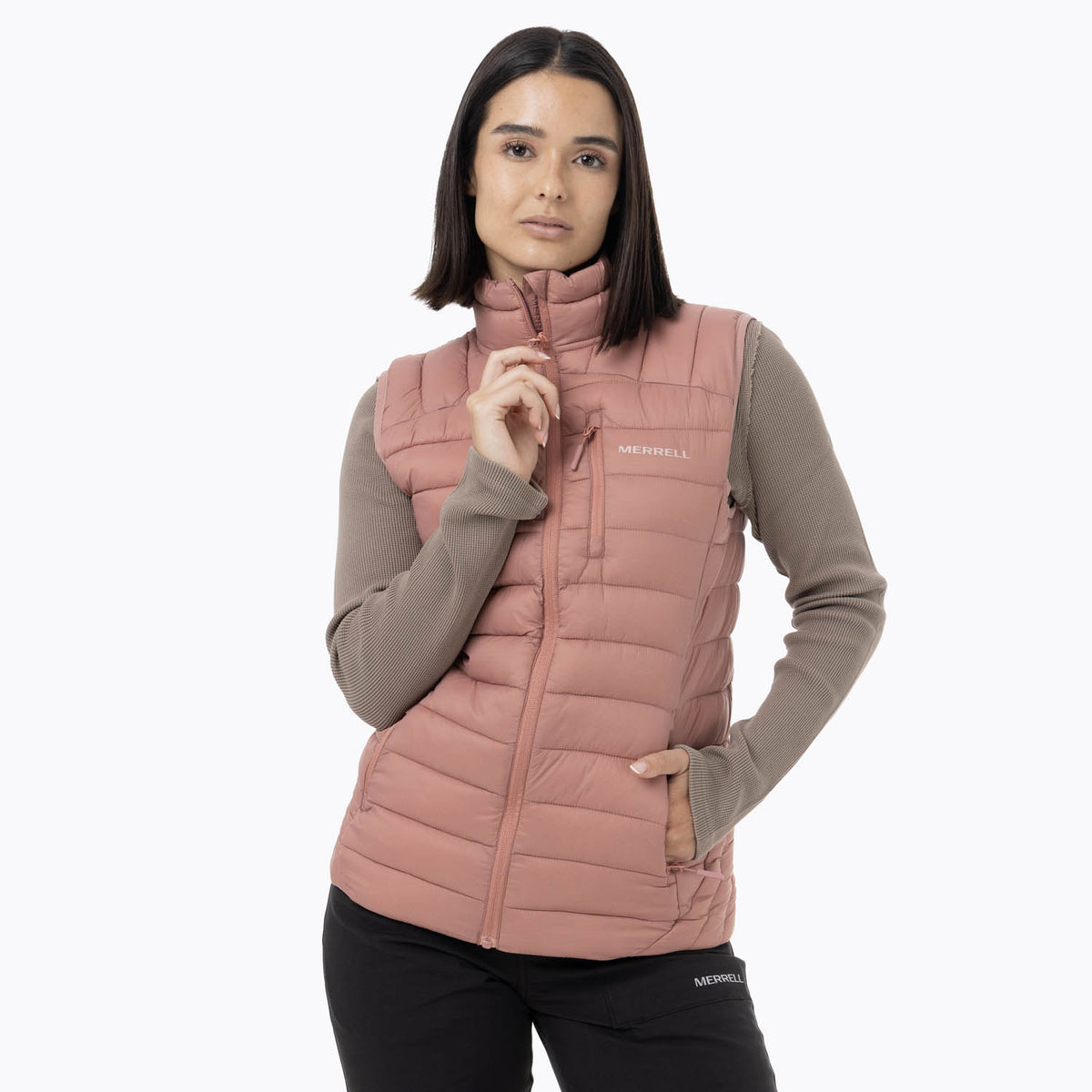 Parka Sin Mangas Mujer Innoko Rosado Merrell
