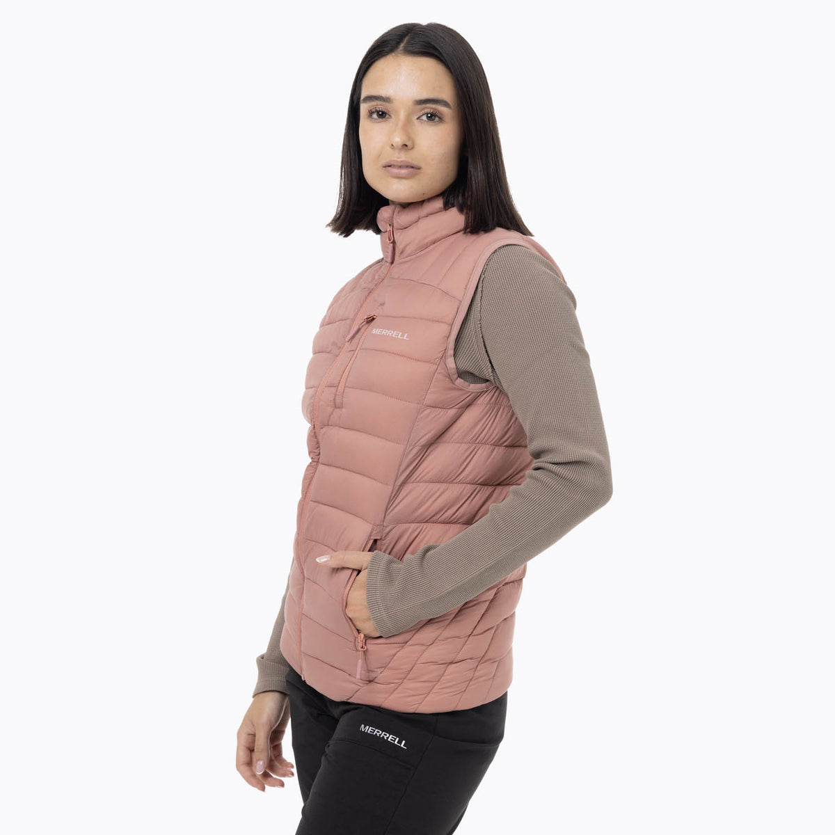 Parka Sin Mangas Mujer Innoko Rosado Merrell
