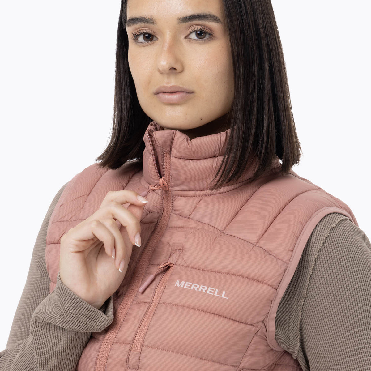 Parka Sin Mangas Mujer Innoko Rosado Merrell